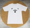 Camisetas masculinas designer masculino impressão casual camiseta criativa camiseta respirável Slim Fit Crew pescoço de manga curta camiseta preta branca qpcj