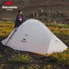 テントとシェルターNatureHike Tent Cloud Upシリーズ超軽量屋外キャンプテント防水バックパッキングサイクリングテントキャンプフロアマットQ231117