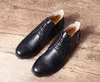 Dress Shoes Brand Italian Mens Formal Genuine Leather Comfortable High Quality Wedding 6 Style