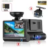 CAR DVRS 3-kanaals auto DVR Dashcam 1080p Dash Cam voor auto 3-lens camera voor voertuig May Camera DVRS Recorder Video Registrator voor CAR Q231115