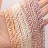 Beads 2.5-3mm Natural Freshwater Pearl High Quality Rice Real Pearls For Jewelry Making DIY Elegant Necklace Bracelet Accessory