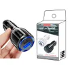 Chargeur de voiture de chargement rapide super rapide 66W 60W 38W 36W 30W Double ports PD USB C Carrgers de voiture pour iPad Air 2 3 4 iPhone 13 14 15 Pro Samsung Huawei M1 avec boîte de vente au détail