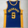 Мужские баскетбольные майки Mich28 Degrassi # 9 Drake Jimmy Brooks Degrassi Community School сшитые синие майки Drake Jimmy Brooks