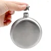 Hip Flasks HOOMIN Wine Bottle Alcohol Drinkware Accessories Stainless Steel Russian Liquor Pot Round Whiskey Flask