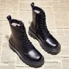 Boot S Winter Combat 2023 Fur Black Platform For Women Punk Gothic Shoes Ankel Female Brand Designer 231115