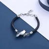 Bangle Cremation Bracelet For Ashes Stainless Steel Cardinal Adjustable Leather Memorial Jewelry Keepsake Women Men