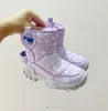 TNF2023 Non slip buckle kids snow boots plush snow boots boys girls kids sneakers designer shoes toddler shoes Christmas Gift Sizes 26-37