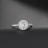 Solitaire Ring Düğün Öneri Kadın Solitaire Yüzük Gümüş Square Zirconia Kristal Nişan Alyans Takı R781 231115