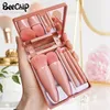 Outils de maquillage 5 pièces brosse cosmétique Portable voyage avec miroir coffret lâche Blush fard à paupières 231115