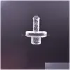 Overige huishoudelijke accessoires 1 stuks Fl Weld Spinner Roken Gegraveerde Terp Slurper Blender Quartz Banger Met Cap Pijlerbodem Yareone San Dhni1