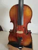 Nuovo 4/4 Violin Totoise Crack Style Crack Flamed Back Abete Top Abete Made K2771