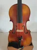 Mästare 4/4 Violin Solid Famed Maple Back Old Spruce Top Hand Carved K2709