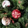 Рождественские украшения 3 шт. 8 см шары оригинальные подарки украшения 2024 елочные подарочные подвески безделушки 231115