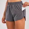 Kvinnors shorts andas löst anti lätt yoga utomhus casual löpande fitness byxor 230414