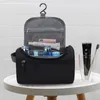 Bolsas de cosméticos homens organizador funcional pendurado zíper maquiagem bolsa de armazenamento bele hightyeat série de texto maquiagem saco de lavagem bolsa