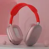 Ny P9 Pro Max Wireless Over-Ear Bluetooth Justerbara hörlurar Aktivt brusreducerande headset Hifi Stereo Sound för researbete med låda