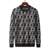 Erkek Sweaters 2024 Yeni Sonbahar Kış Markası Lüks Moda Kaşmir Kaşmir Taligan Süvari Kore Stil Mens Modeli Hırgalar Ceket Erkek Kıyafet