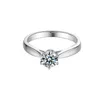 Ringar desiner ring diamantring kärlek ringförlovningsringar för kvinnor sterling silver ring bague grossist ringar vigselring set signet moissanite ring m03f