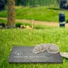 Trädgårdsdekorationer Pet Dog Memorial Gift Harts Stone Tombstone Statue utomhusfigur för