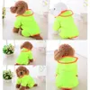 Dog Apparel Pet Supplies Raincoat Waterproof Colorfull Plastic Fashion Poncho Personalized Color Edge Costumes For Large Dogs XS-7XL