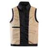 Men's Vests Men's Winter Thicken Fleece Warm Vest Jackets Men Sleeveless Coats Fashion Zipper Heating Vests Winter Men Clothing S-6XL 231115