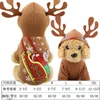 Dog Apparel Christmas Clothes Santa Costume for Pug Chihuahua Yorkshire Pet Cat Clothing Jacket Coat Pets 2024 Year 231114