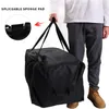 Golftaschen Golf Push Cart Bag 3-Rad-Klapptragetasche Carts Cover Protector Schwarz Extra große Kapazitätsabdeckung zusammenklappbar 231115