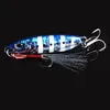 Fishing Hooks 10PCS Metal Jig Lure Weights 10g 50g Trolling Hard Bait Bass Tackle Trout Jigging Jigs Saltwater Lures 231115