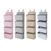 Storage Bags Multi Pockets Non-woven Fabric Wall Hanging Bag Closet Organizer Pocket Bedroom