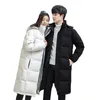 Men's Down Parkas Veste d'hiver hommes blanc canard vers le bas Parkas Couple col à capuche épais chaud coupe-vent Long vers le bas manteau hommes doudoune femmes S-XXXL 231115