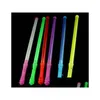 Decoração de festa Decoração de festa 48cm 30pcs Glow Stick LED Rave Concert Lights Acessórios Neon Sticks Brinquedos no escuro Cheer JL0629 Dh7Be