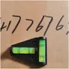 Level Measuring Instruments Wholesale T Type Bubble Spirit Level Triangar Plastic Mini Accessories Color Red Black Orange 58X44X1M Dro Dhcjv