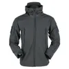 Other Sporting Goods Soft Shell Fleece Men And Women Windproof Waterproof Breathable Warm ThreeInOne Coat Shark Leather Jacket 231114
