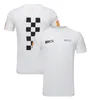 2023 Nouveau T-shirt Logo de l'équipe F1 T-shirt de course de Formule 1 T-shirt d'été pour les fans de voitures T-shirt imprimé confortable T-shirt à manches courtes pour hommes Tops
