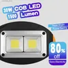 Lanterne de camping portable 30W COB LED lampe de travail lampe de travail rechargeable étanche projecteurs lampe de travail pour le camping en plein air Q231116