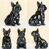 Decorative Objects Figurines Nordic French Bulldog Dog Statue Home Decoration Accessories Craft Resin Animal Ornament Figurine Living Room Sculpture 231115