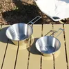 Camp Kitchen Folding Snow Bowl With Scale Food Instant Noodle Camping Cookware Set Outdoor Nature Hike Equipment Supplies 231114
