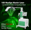 Red Green Laser Lipo Machine 10D 635NM 532NM Body Shaping Celluite Removal Cryo pads with EMS Muscle Stimulate Fat Reduction Lipolaser Equipment