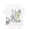 Vêtements de mode de créateurs T-shirts pour hommes T-shirt Travi Scotts Co Br Ed Motif de dessin animé imprimé à manches courtes Col rond Casual Polyvalent Pur Coton T-shirt Hommes Femmes