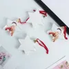 Décorations de Noël 1PC Transparent Po Cadre Plastique Fivestar Ball DIY Arbre Suspendu Décor Enfants Cadeau 231115