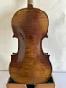 Master 4/4 Violin Stradi model 1PC flamed maple back spruce top hand made K3139