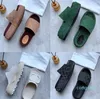 pantofole firmate Scarpe tote da donna Sliddes Ciabatte firmate in tela Pelle Espadrillas piatte Moda Estate Spiaggia Tacchi alti