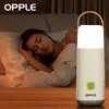 Lanterne de camping OPPLE Lampe de nuit de camping en plein air Ampoule rechargeable USB Lampe de poche Gradation Power Bank Tente Lumière portable d'urgence Q231116