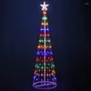 Christmas Decorations Tree Led Light Color Changing Landscape Lamp Ornament Crafts For Office Children Room Kindergarten Decoration