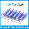 100 Stuks Dr.pen Naalden Cartridges MTS Hoofd Vervanging Tips 12 Pins 24 36 42Pin 3D 5D Nano Siliconen Microneedling Dermapen F3 Machine Meso Therapie Bajonet Poort Naalden