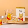New Hot Selling Glass Water Cup Household Reverse Mouth Cup Online Red Cup Small Gift Wholesale Cartoon Cute Drinking Cup High Beauty