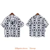 Designerski moda odzież męskie koszulki rhude wiosna/lato nowa litera cyfrowa koszulka drukowania cyfrowe luźne amerykańskie koszulki z krótkim rękawem mężczyźni kobiety