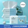 Tissue 300 Sheets Soft Thick Disposable Towel Cleansing Cotton Tissue Wet Dry Multi Use Wipes Makeup Remover Towel for Skincare 231031