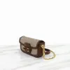 023 Handväska, läderväska toppkvalitet Bumbag Cross Body Bältets midjeväska har en sportig cirkulär form med ett noggrant utformat midjeband som är retro och elegant