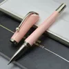 Metal Promotion 6 Colors / Roller Pen Gift High Ball With Pearl Clip Refill Quality Lady Ballpoint Pens Xvcjs